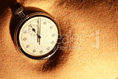 Stopwatch On Sand