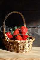 Basket With Strawberries