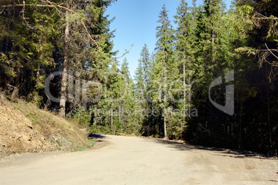 road in the mountains