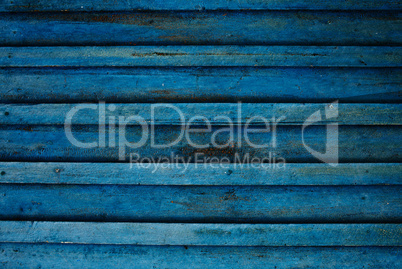 Blue dirty wooden boards