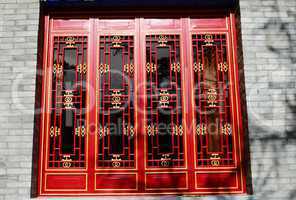 Chinese ancient door decorations