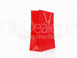 Red package for products