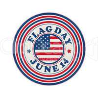 Flag Day stamp