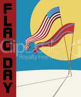 Flag Day card