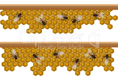 Bee hive pattern