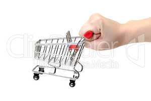 Shopping Cart with Hand