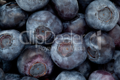 Heap of blueberry