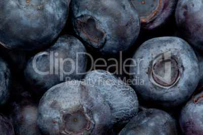 Heap of blueberry