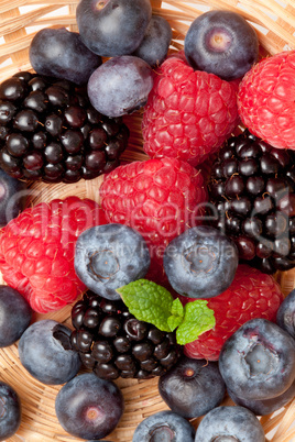 Berries in a basket