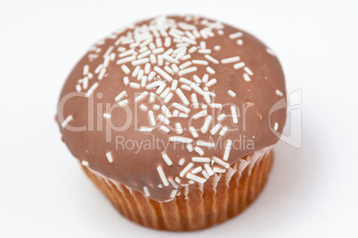 Brown cupcake