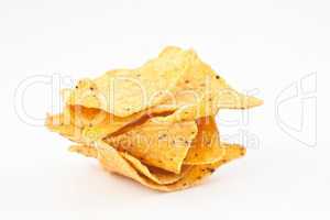 Little stack of crisps