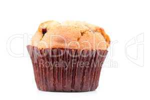 Close up of a fresh baked muffin