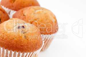 Small baked muffins