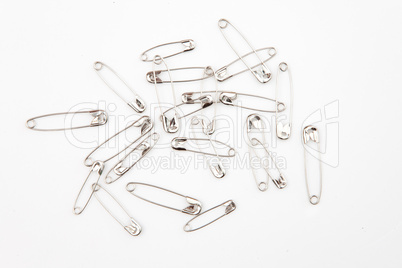 Grey paperclips