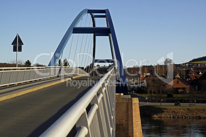 Weserbrücke zwischen Daspe und Hehlen