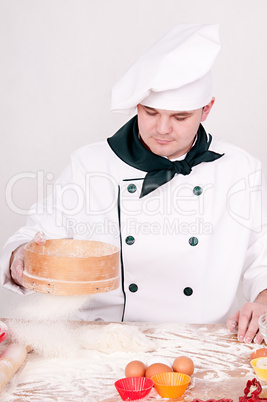 chef in uniform