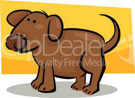 cartoon doodle of dog