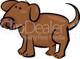 cartoon doodle of dog