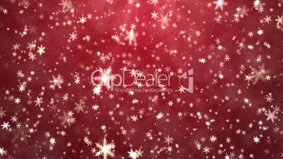 Christmas background with snowflakes - falling snow