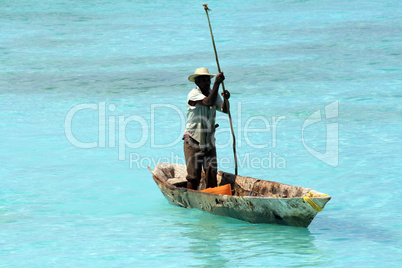 Fisherman in Zanzibar