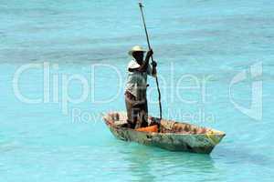 Fisherman in Zanzibar