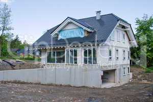 Haus im Bau