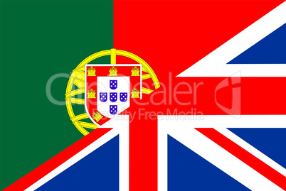 uk portugal flag