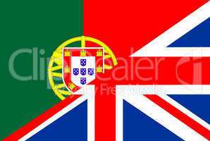 uk portugal flag
