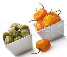 Yellow Pepper And Olives