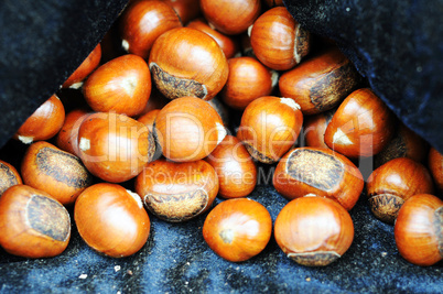 Fried chestnuts