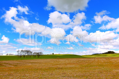 Beautiful Spring landscape in Scotland