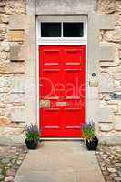 Red door