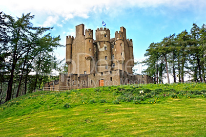 Braemar castle in Aberdeenshire,  Scotland