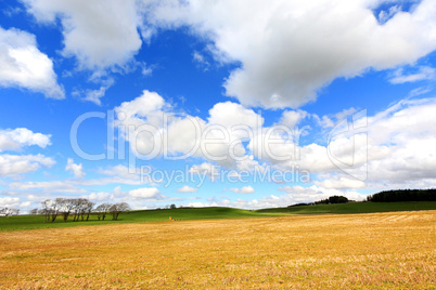 Beautiful Spring landscape in Scotland