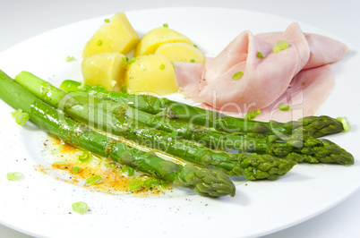 green asparagus butter sauce