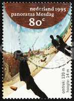 Postage stamp Netherlands 1995 Panorama Mesdag, by Hendrik Wille