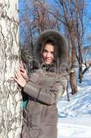 woman in winter clothes