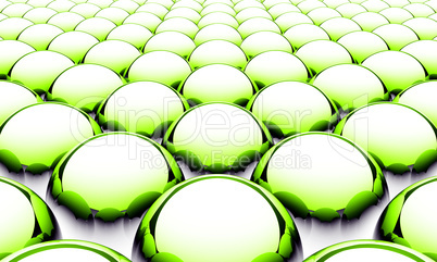 3D Ball Muster Grün Schwarz Weiß