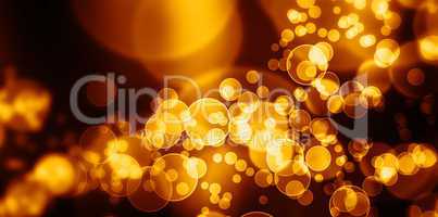 Bokeh Wallpaper - Gold Geld Schwarz