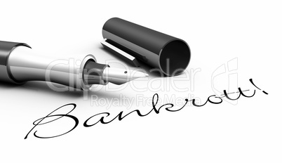 Bankrott! - Stift Konzept