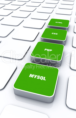 3D Pads Grün - HTML CSS PHP MYSQL 4