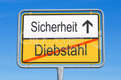 Diebstahl und Sicherheit