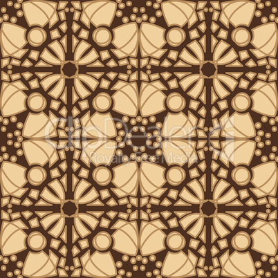 Seamless Brown Tiles