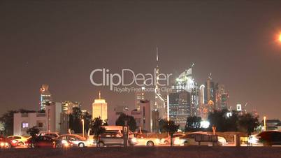Time lapse Burj khalifa
