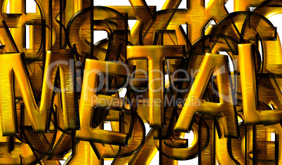 Abstract metal background