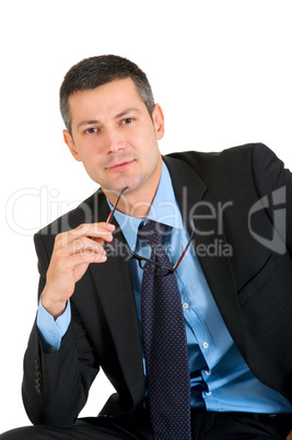 businessman with eyeglasses