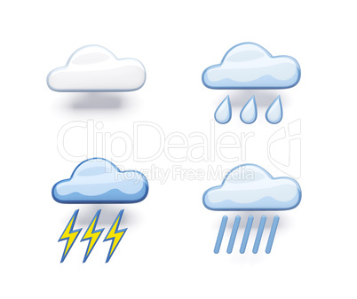 weather symbol set