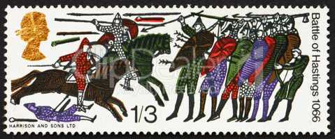 Postage stamp GB 1966 Battle of Hastings