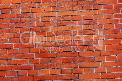 background of a red brick wall