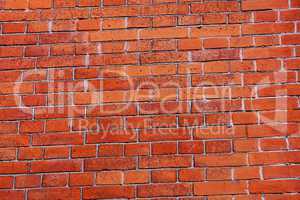 background of a red brick wall